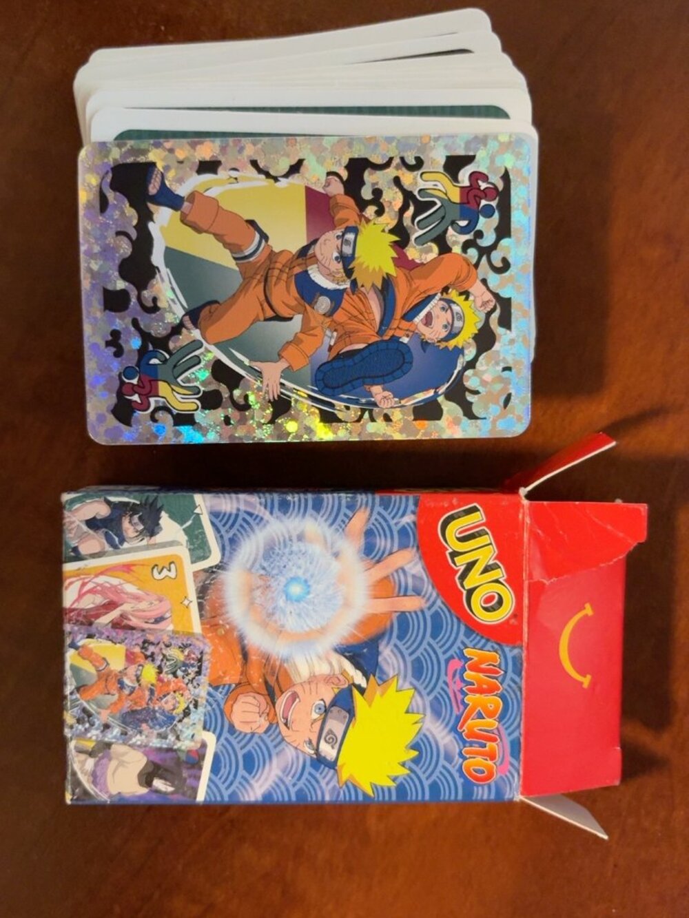 McDonald’s 2026 Naruto UNO 42-Card Set + Holographic Naruto Card